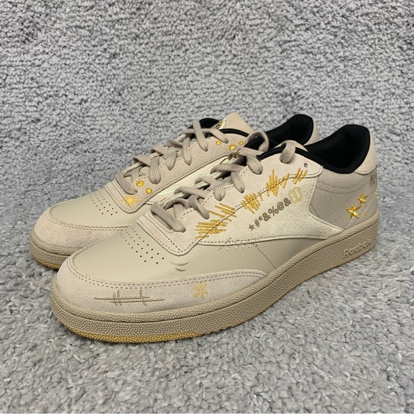 NEW Reebok Club C 85 Looney Tunes Beige Shoes Sneakers Mens Size 12 RARE LMT EDT - Picture 7 of 15